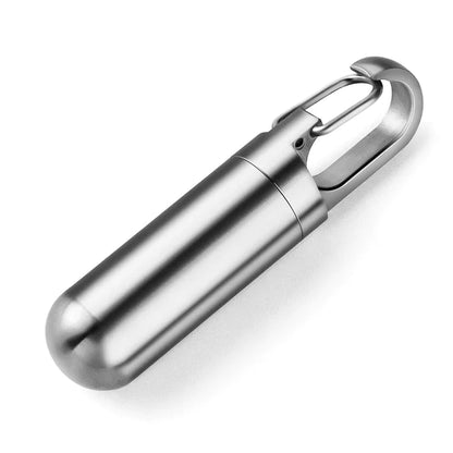 Portable Waterproof Stainless Steel Pill Box